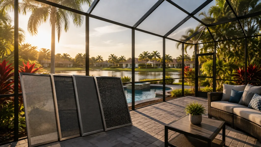 Different Mesh Types Hold Up in Florida